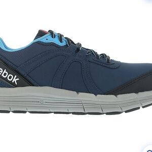 Reebok Women’s Dark Blue and Sky Blue Steel Toe Sneakers